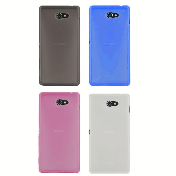 Smooth Surface TPU Case for Sony Xperia  M2 / S50h