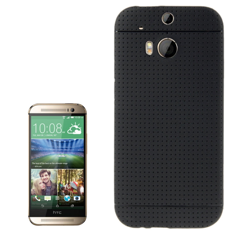 Pure Color TPU Protective Case for HTC One