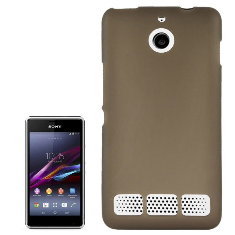 Ultra-thin Polycarbonate Materials TPU Case for Sony Xperia E1