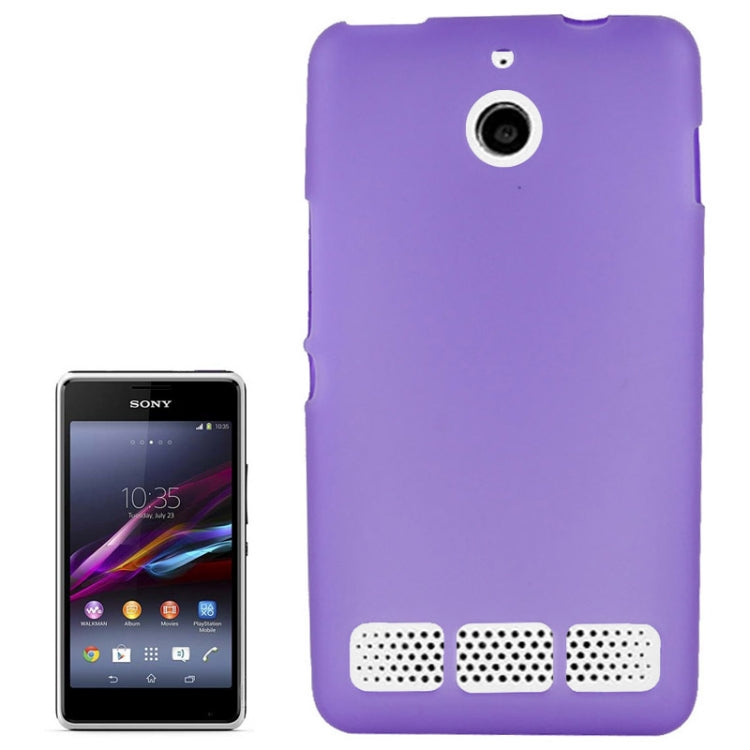 Ultra-thin Polycarbonate Materials TPU Case for Sony Xperia E1