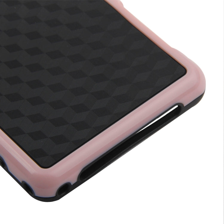 2-color Series Grid Texture TPU + Plastic Case for Sony Xperia Z1 mini