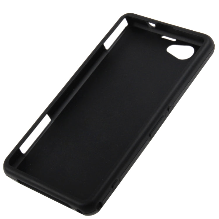 2-color Series Grid Texture TPU + Plastic Case for Sony Xperia Z1 mini