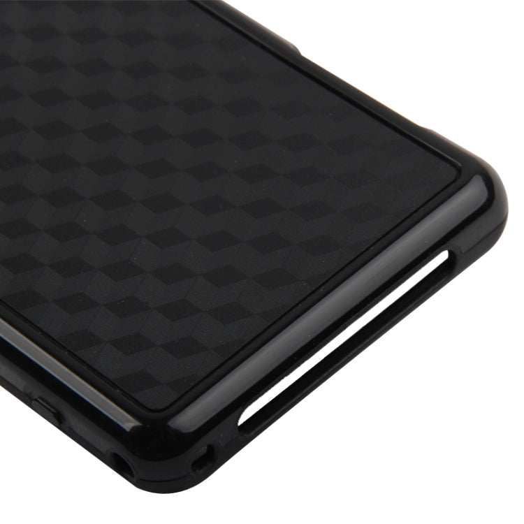 2-color Series Grid Texture TPU + Plastic Case for Sony Xperia Z1 mini