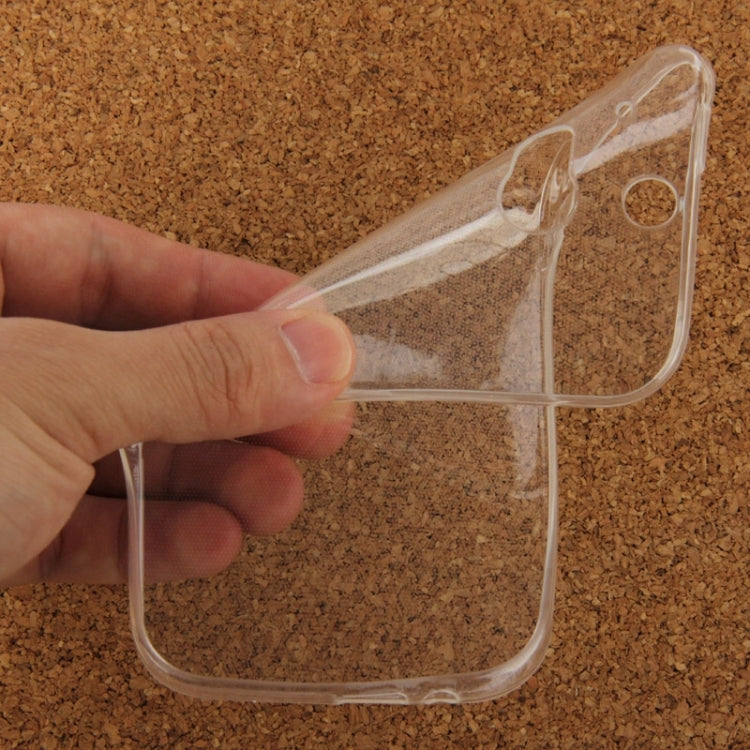 For HTC One M8 0.45mm Ultra-thin Translucent TPU Protective Case