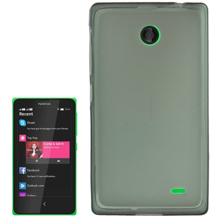 Translucent Frosted TPU Case for Nokia X / X+