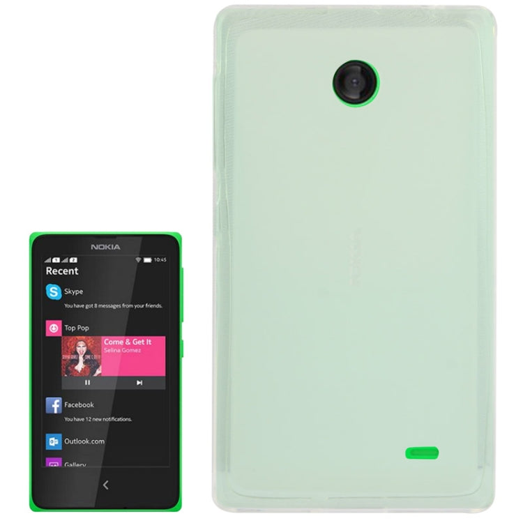 Translucent Frosted TPU Case for Nokia X / X+