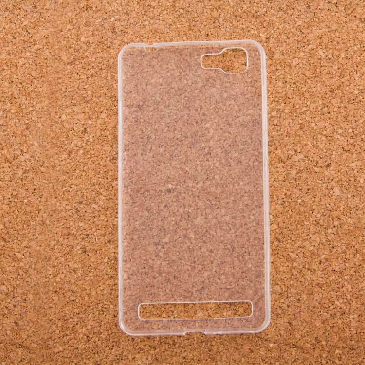 0.75mm Ultra-thin Transparent TPU Protective Case for vivo X5 MAX