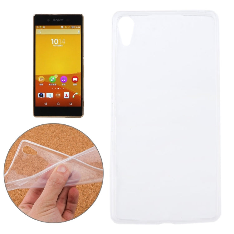 0.75mm Ultra-thin Transparent TPU Protective Case for Sony Xperia Z4 / Z3+