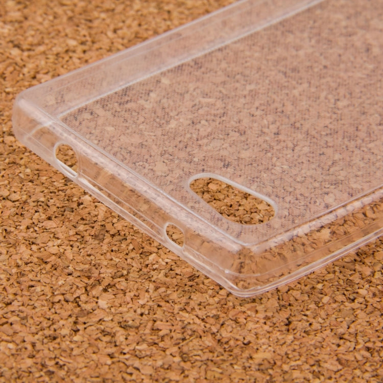 0.75mm Ultra-thin Transparent TPU Protective Case for Sony Xperia Z5 Compact