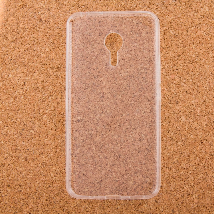 0.75mm Ultra-thin Transparent TPU Protective Case for Meizu Mx5 Pro