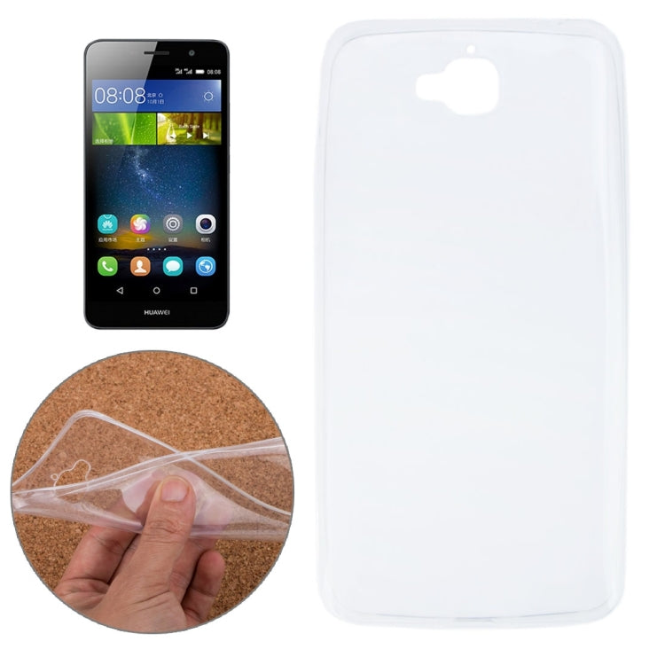 For Huawei  Enjoy 5 / TIT-AL00 0.75mm Ultra-thin Transparent TPU Protective Case