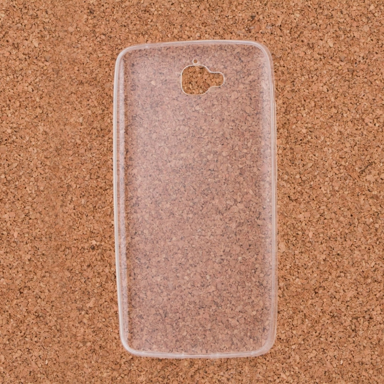 For Huawei  Enjoy 5 / TIT-AL00 0.75mm Ultra-thin Transparent TPU Protective Case