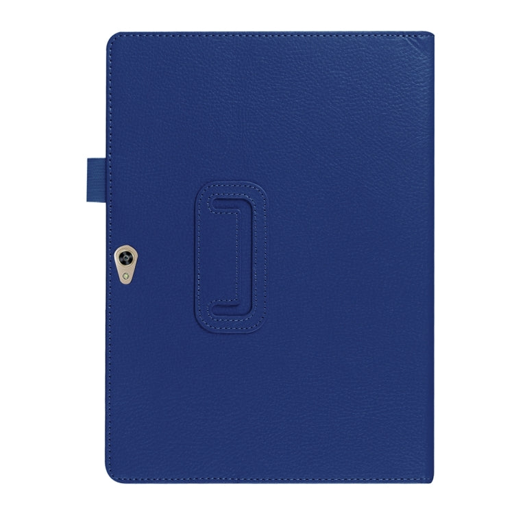 For Huawei  MediaPad M2 10.0 inch / A01W Litchi Texture Horizontal Flip Solid Color Leather Case with Holder