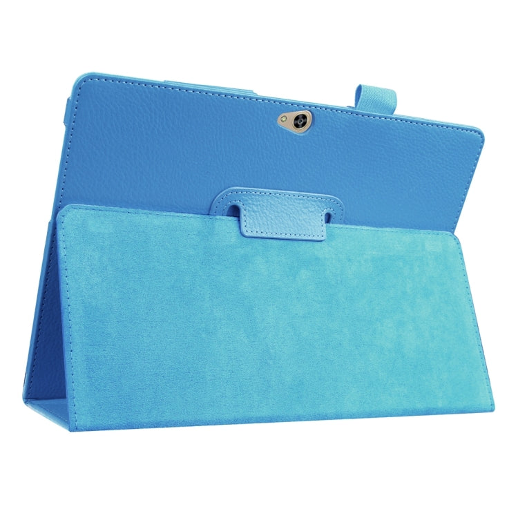 For Huawei  MediaPad M2 10.0 inch / A01W Litchi Texture Horizontal Flip Solid Color Leather Case with Holder