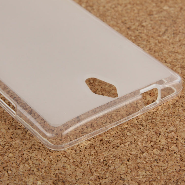 Anti-skid  TPU Protective Case for Huawei Ascend G700 (White)