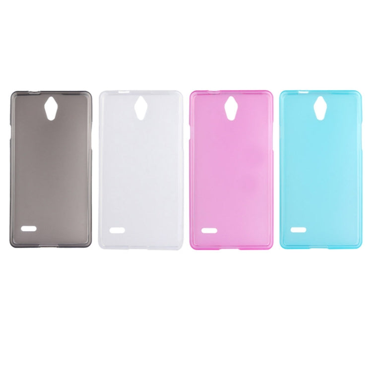 Anti-skid  TPU Protective Case for Huawei Ascend G700 (White)