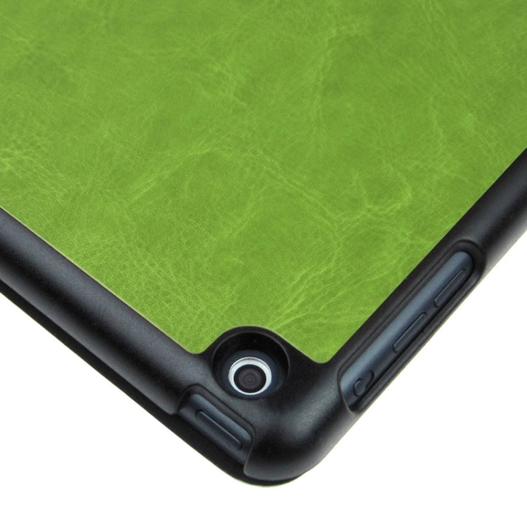 ENKAY ENK-3343 Multi-folding Crazy Horse Texture Leather Case with Sleep / Wake-up Function for iPad mini 1 / 2 / 3