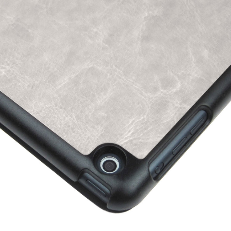 ENKAY ENK-3343 Multi-folding Crazy Horse Texture Leather Case with Sleep / Wake-up Function for iPad mini 1 / 2 / 3
