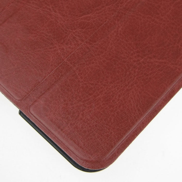 ENKAY ENK-3343 Multi-folding Crazy Horse Texture Leather Case with Sleep / Wake-up Function for iPad mini 1 / 2 / 3