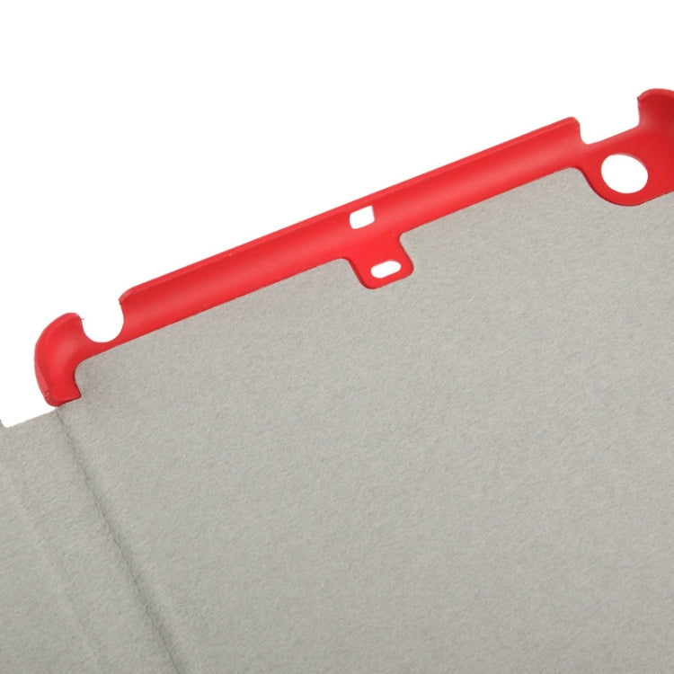 4-folding Cross Texture Leather Case with Sleep / Wake-up Function & Holder for iPad mini 1 / 2 / 3