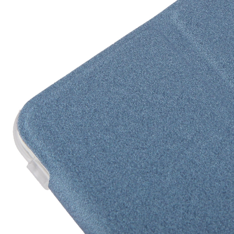 3-folding Matte Texture Leather Case with Holder & Sleep / Wake-up Function for iPad mini 1 / 2 / 3