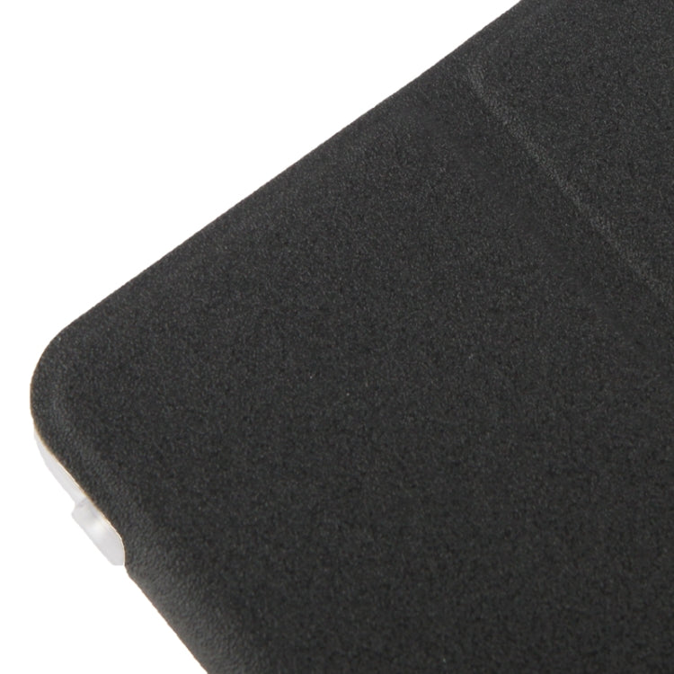 3-folding Matte Texture Leather Case with Holder & Sleep / Wake-up Function for iPad mini 1 / 2 / 3