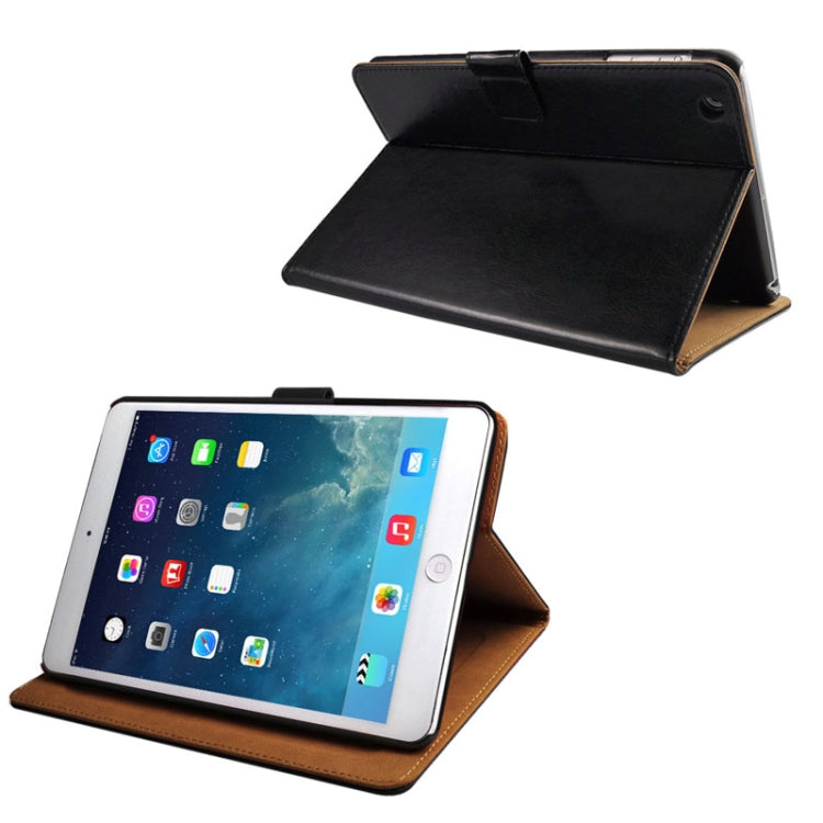 Crazy Horse Texture Leather Case with Sleep / Wake-up Function & Credit Card Slots for iPad mini 1 / 2 / 3
