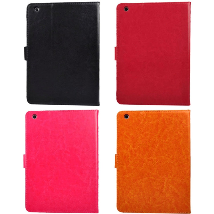 Crazy Horse Texture Leather Case with Sleep / Wake-up Function & Credit Card Slots for iPad mini 1 / 2 / 3