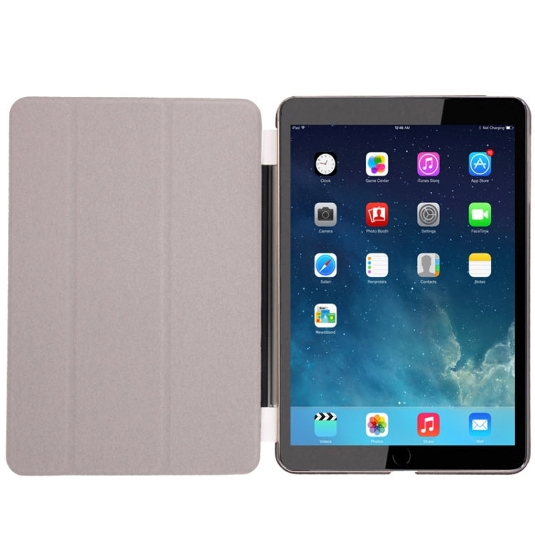 3-folding Slim Smart Cover Companion Case with Sleep & Wake-up Function for iPad mini 1 / 2 / 3