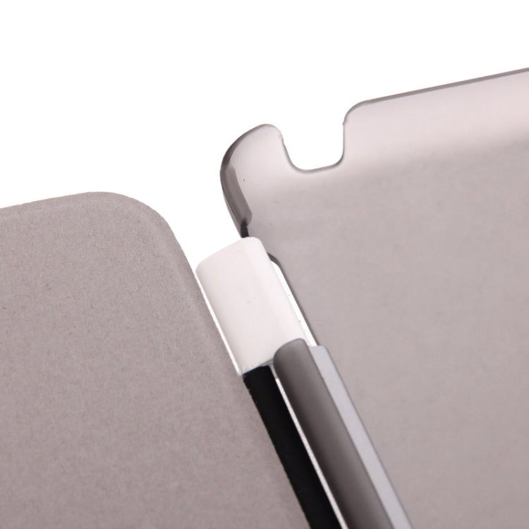 3-folding Slim Smart Cover Companion Case with Sleep & Wake-up Function for iPad mini 1 / 2 / 3