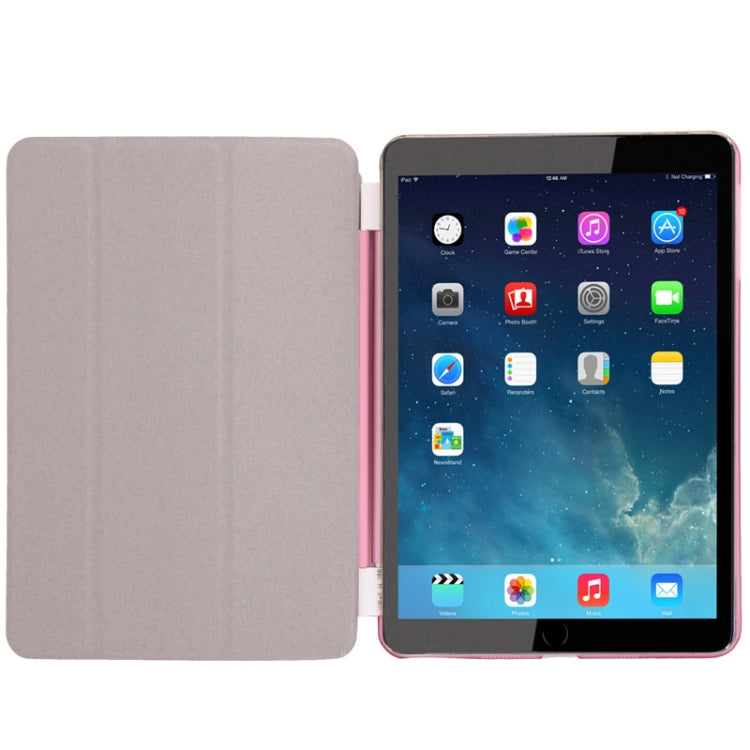 3-folding Slim Smart Cover Companion Case with Sleep & Wake-up Function for iPad mini 1 / 2 / 3