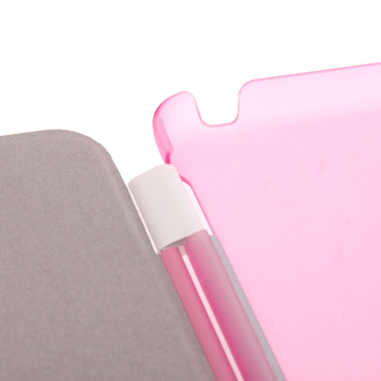 3-folding Slim Smart Cover Companion Case with Sleep & Wake-up Function for iPad mini 1 / 2 / 3