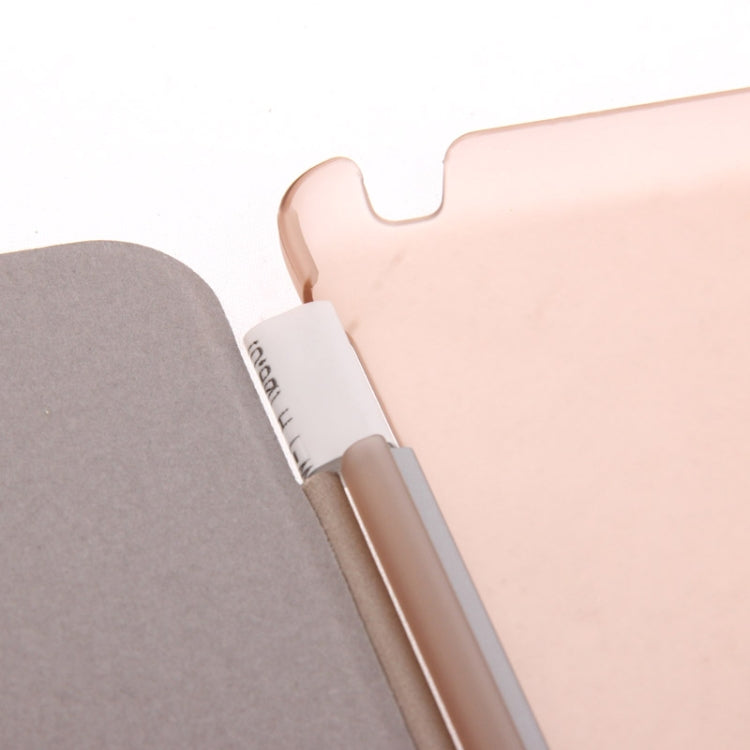 3-folding Slim Smart Cover Companion Case with Sleep & Wake-up Function for iPad mini 1 / 2 / 3