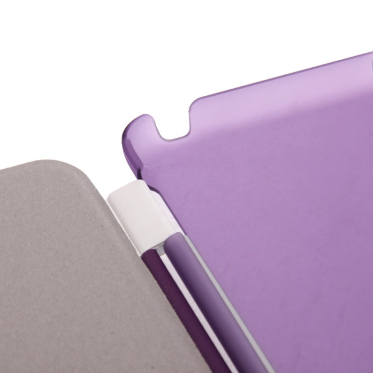 3-folding Slim Smart Cover Companion Case with Sleep & Wake-up Function for iPad mini 1 / 2 / 3