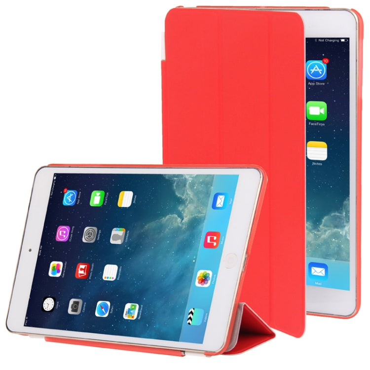 3-folding Slim Smart Cover Companion Case with Sleep & Wake-up Function for iPad mini 1 / 2 / 3