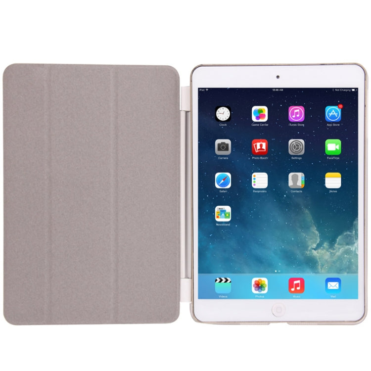 3-folding Slim Smart Cover Companion Case with Sleep & Wake-up Function for iPad mini 1 / 2 / 3