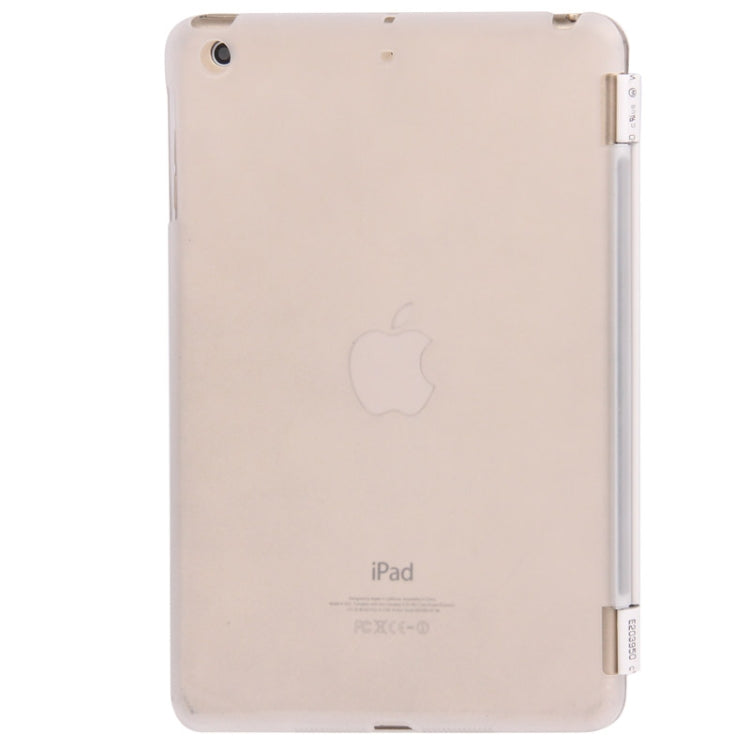 3-folding Slim Smart Cover Companion Case with Sleep & Wake-up Function for iPad mini 1 / 2 / 3