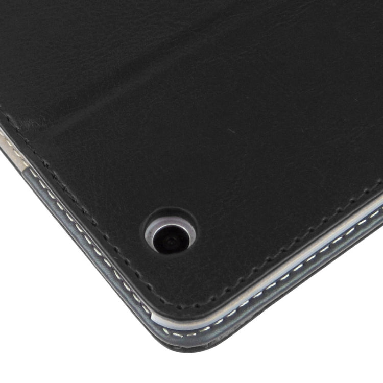ENKAY Crazy Horse Texture Embossing Pattern Protective PU Leather Case with Sleep / Wake-up Function & Credit Card Slots for iPad mini 1 / 2 / 3