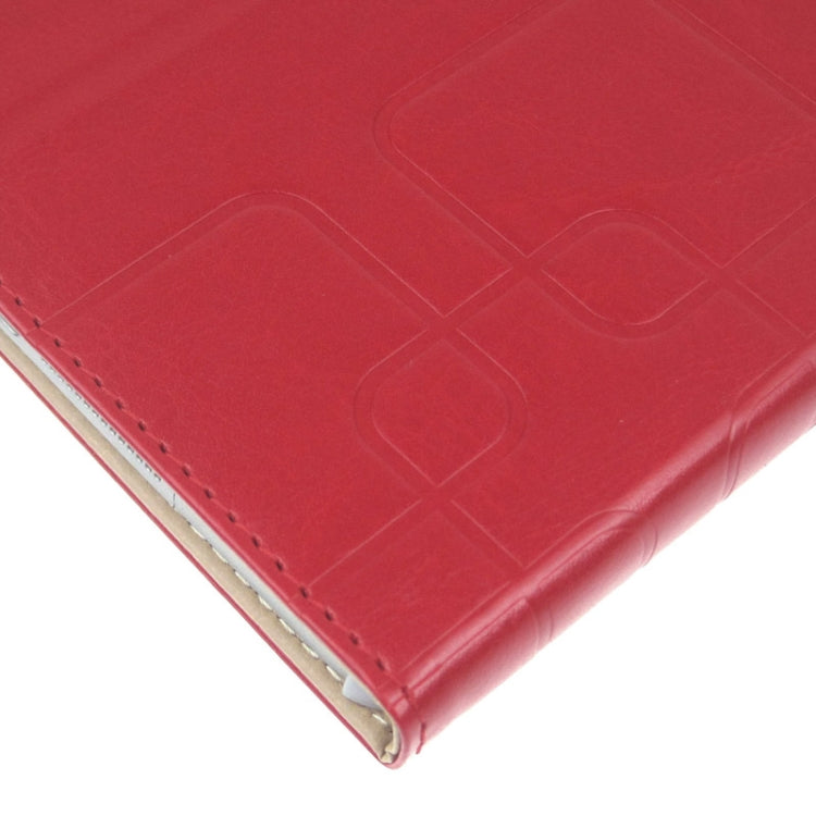 ENKAY Crazy Horse Texture Embossing Pattern Protective PU Leather Case with Sleep / Wake-up Function & Credit Card Slots for iPad mini 1 / 2 / 3