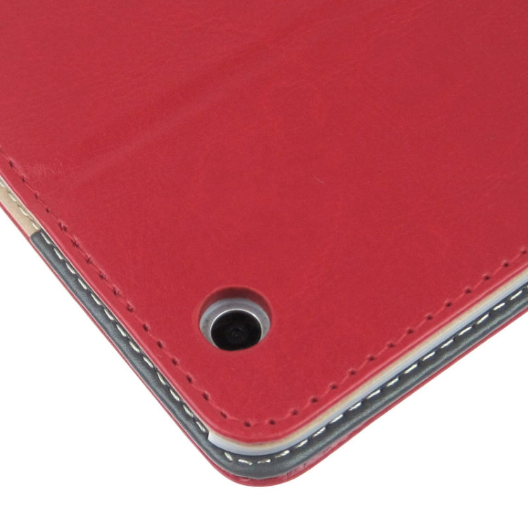 ENKAY Crazy Horse Texture Embossing Pattern Protective PU Leather Case with Sleep / Wake-up Function & Credit Card Slots for iPad mini 1 / 2 / 3