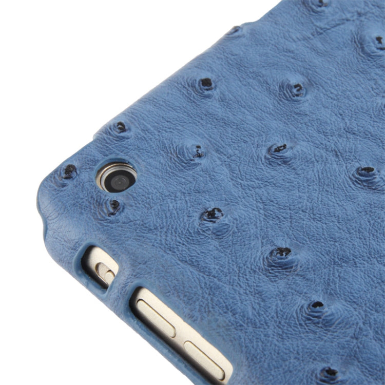Wasswey Series Ostrich Skin Texture Leather Case for iPad mini 1 / 2 / 3