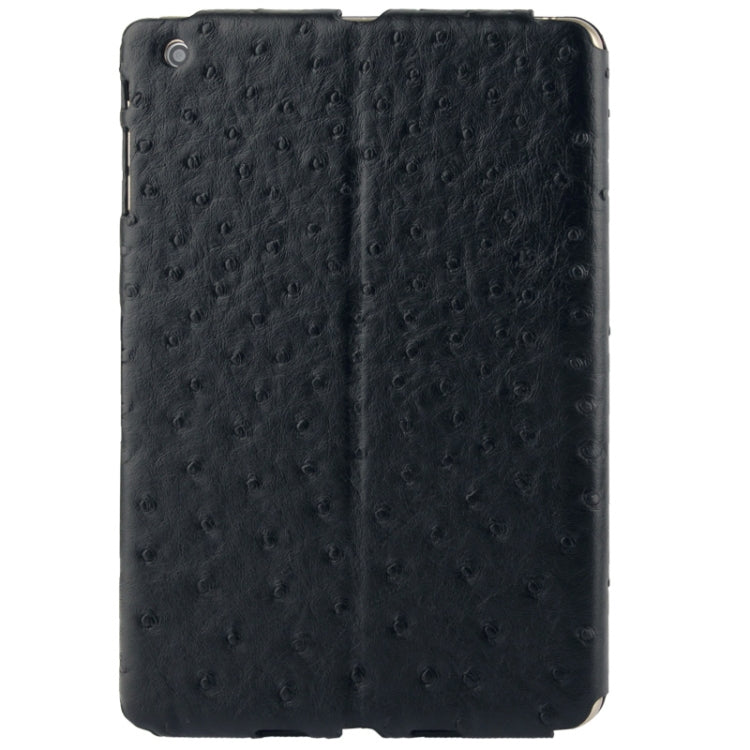 Wasswey Series Ostrich Skin Texture Leather Case for iPad mini 1 / 2 / 3