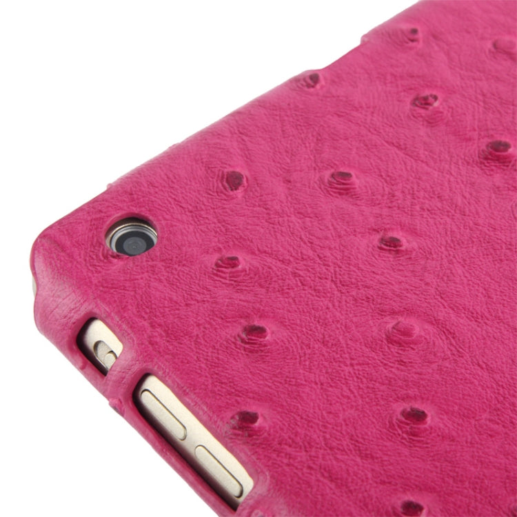 Wasswey Series Ostrich Skin Texture Leather Case for iPad mini 1 / 2 / 3