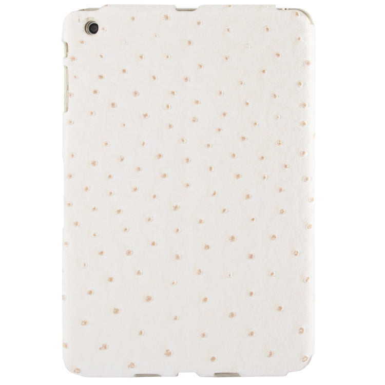 Wasswey Series Ostrich Skin Texture Leather Case for iPad mini 1 / 2 / 3