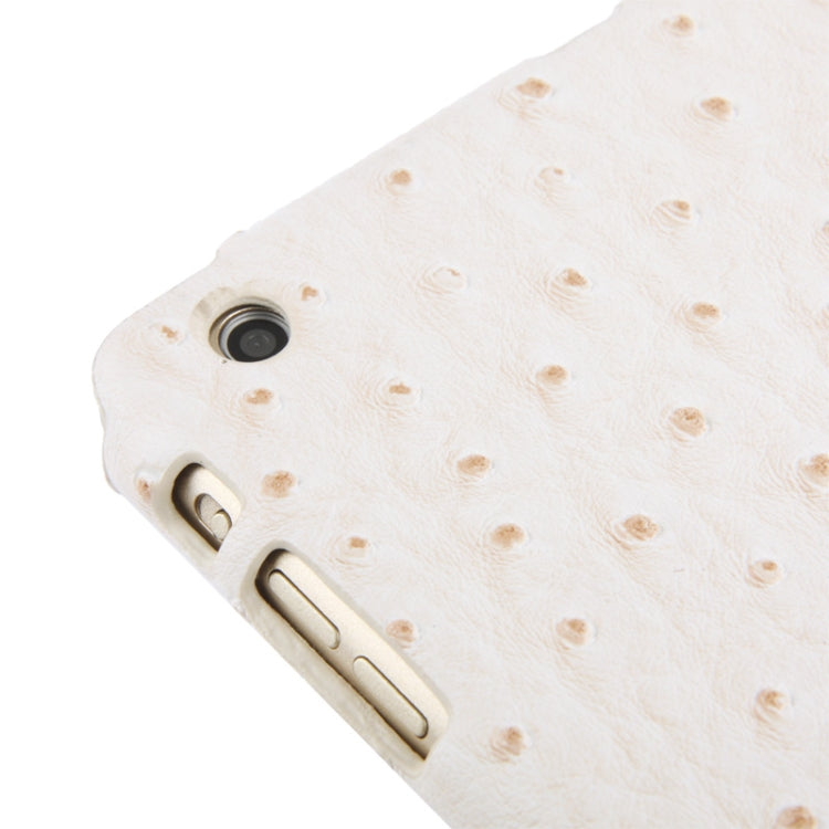 Wasswey Series Ostrich Skin Texture Leather Case for iPad mini 1 / 2 / 3