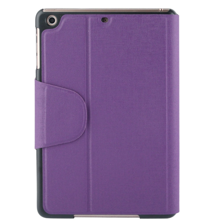 Linen Texture Magnetic Buckle Leather Case with Credit Card Slot & Holder for iPad mini 1 / 2 / 3