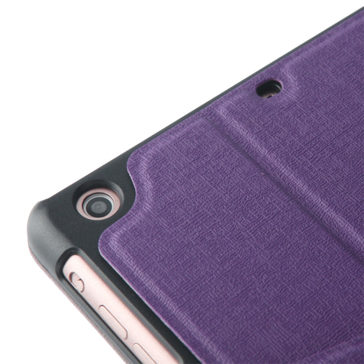 Linen Texture Magnetic Buckle Leather Case with Credit Card Slot & Holder for iPad mini 1 / 2 / 3