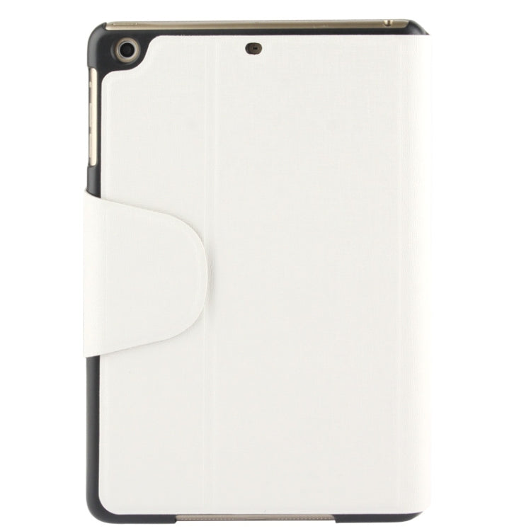 Linen Texture Magnetic Buckle Leather Case with Credit Card Slot & Holder for iPad mini 1 / 2 / 3