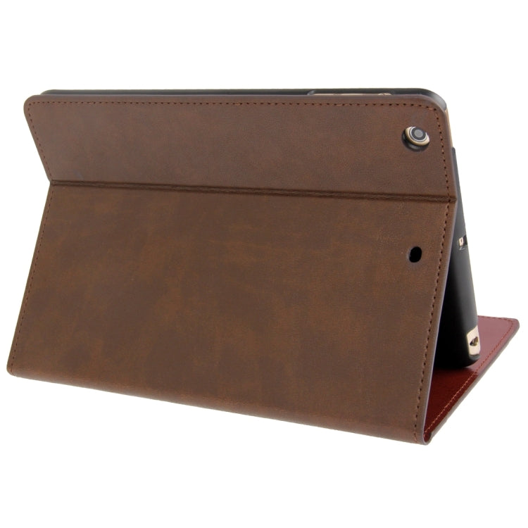 Crazy Horse Texture Leather Case with Card Slots & Holder & Wallet & Sleep Function for iPad mini 3 / mini 2 Retina(Coffee)