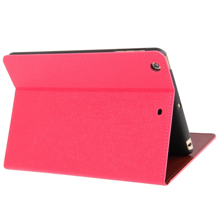 Linen Texture Leather Case with Credit Card Slot & Holder for iPad mini / mini 2 Retina